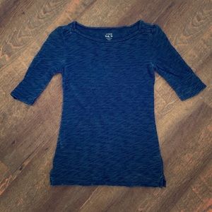 JCrew painter T-shirt indigo